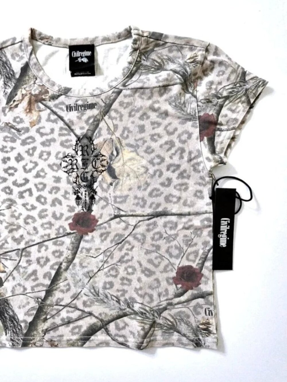 NWT Civil Regime Baby Tee